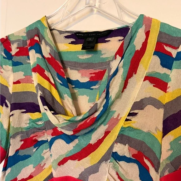 Marc By Marc Jacobs Multicolor Short Sleeve Top - Picture 2 of 6